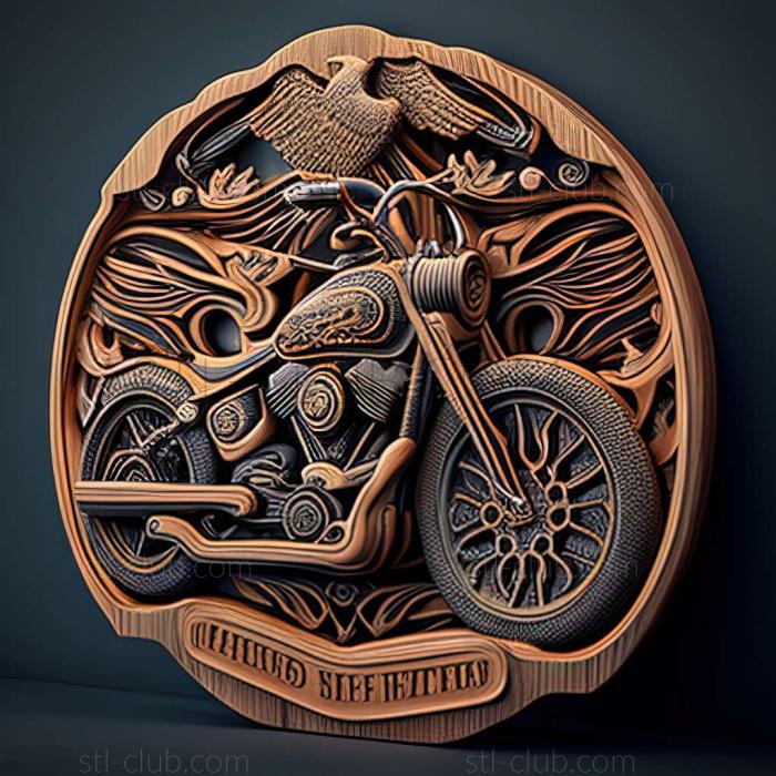 3D мадэль Harley Davidson 883 Roadster (STL)